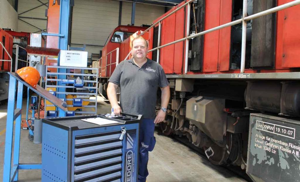 Shunter uit Rotterdam